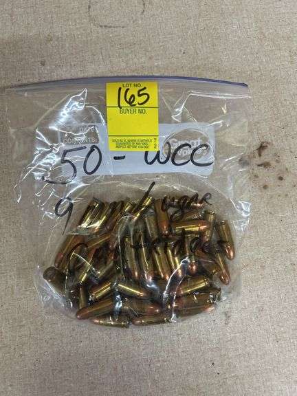 Bag of 50 WCC 9MM Lugar Cartridges image