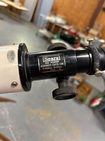 Sears 1960 - 150 Power Telescope & Tripod