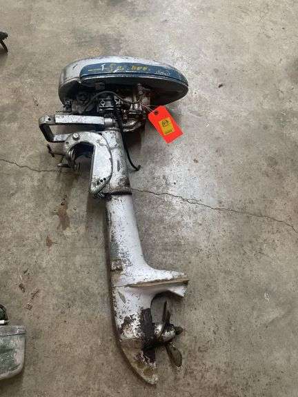 Vintage Goodyear Sea Bee Outboard Motor image
