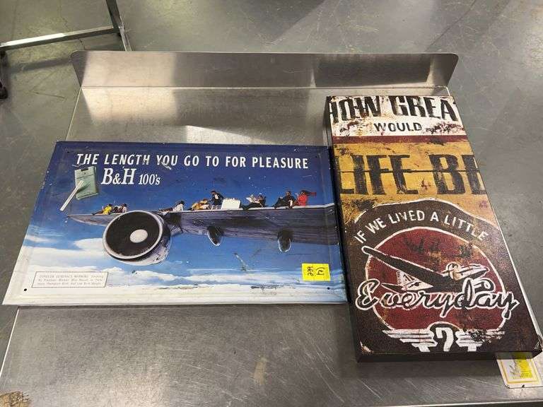 B & H Advertising Sign & Life Picture