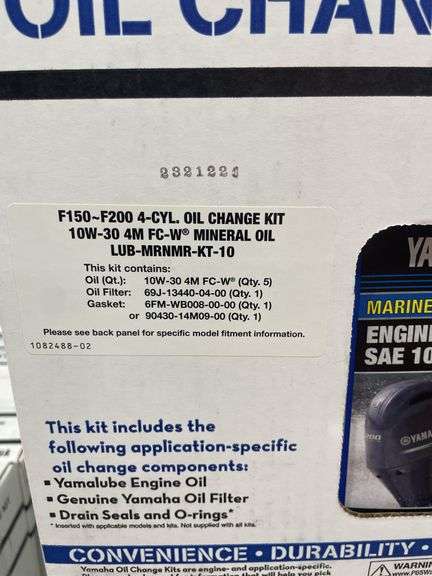 (2) Yamalube Oil Change Kits