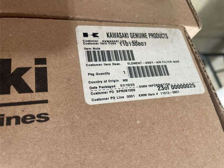 (3) Kawasaki Element Assy Air Filters