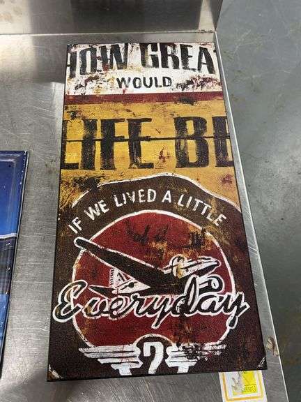B & H Advertising Sign & Life Picture