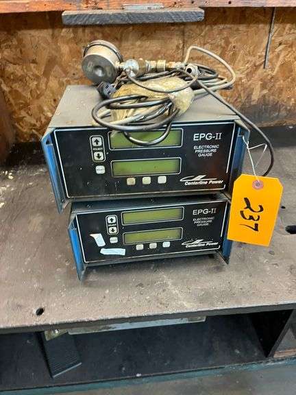 (2) EPG II Electronic Pressure Gauge