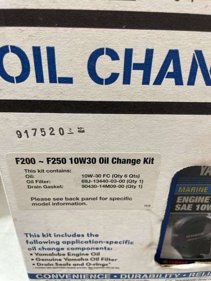 (2) Yamalube Oil Change Kits