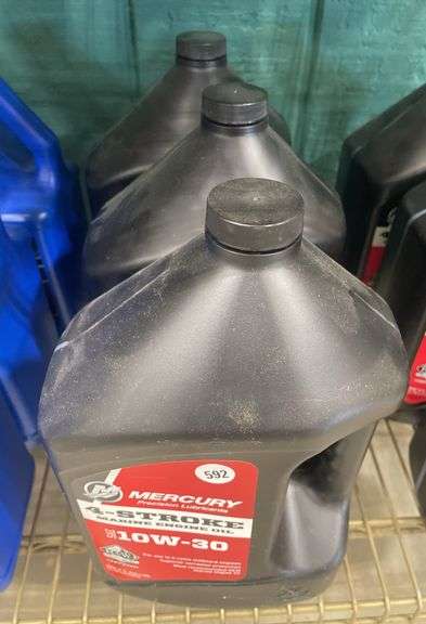 (3) Mercury Gal. Engine Oil image