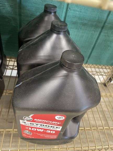(3) Mercury Gal. Engine Oil image