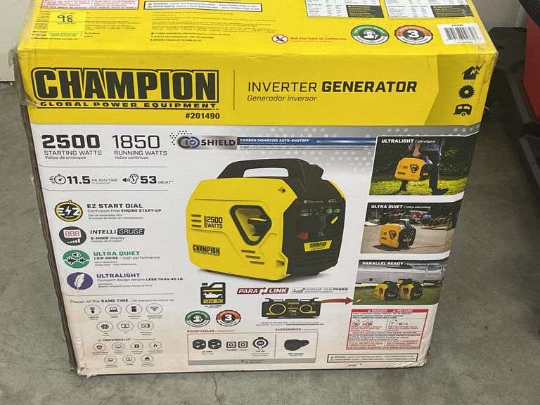 Champion 2500-Watt Inverter Generator image