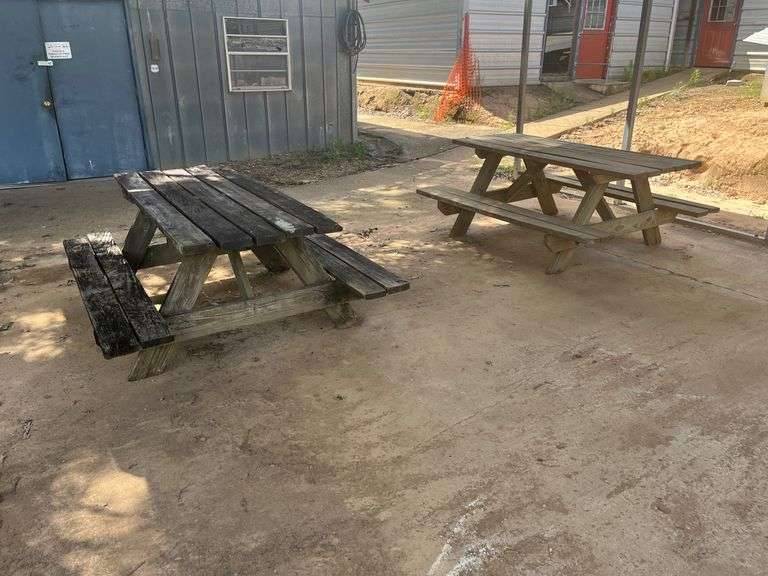 (2) Picnic Tables