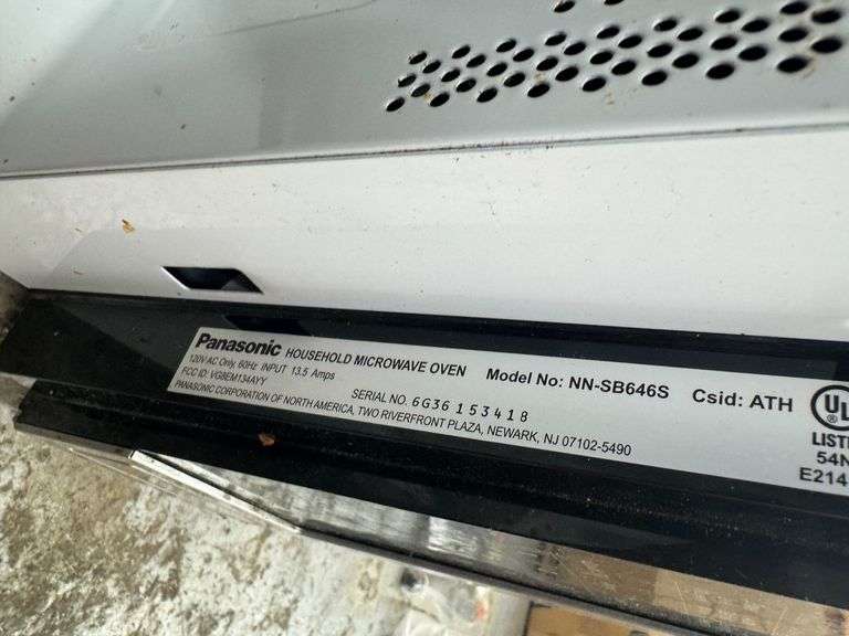 Panasonic Microwave