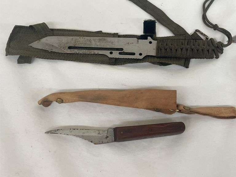 Collection of Knives - Fixed Blade, Throwing Knives, and More