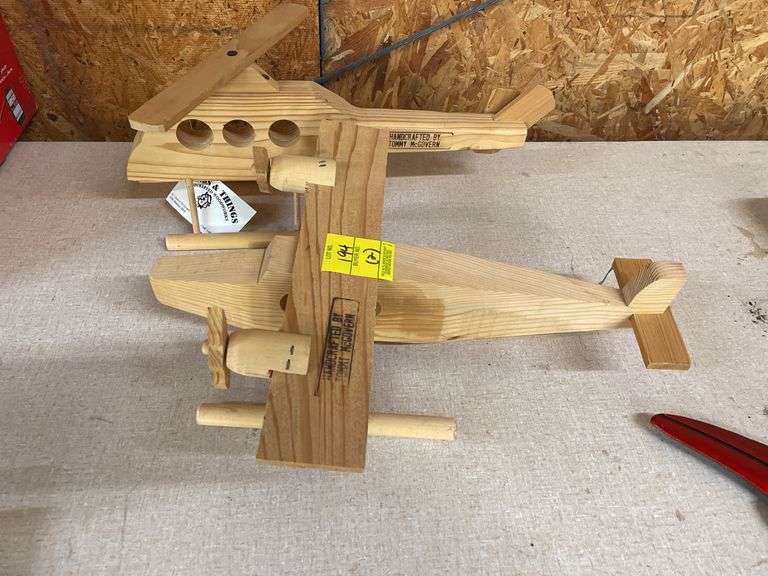 Wood Airplane & Helicopter Toys image