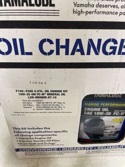(2) Yamalube Oil Change Kits