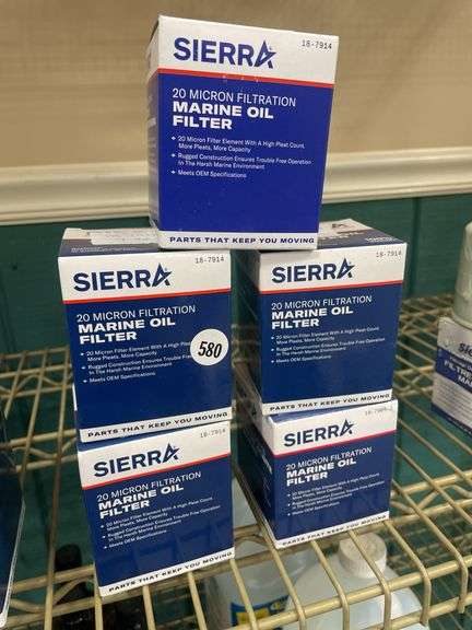 (5) Sierra Oil Filters image