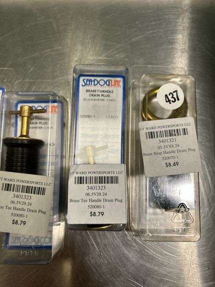 (6) Sea Dog Line Boat Drain Plugs