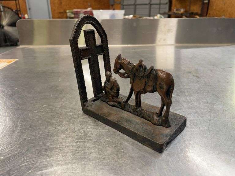 Cowboy Figure and Book End
