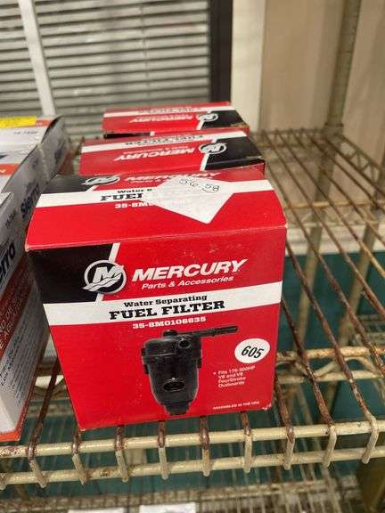 (3) Mercury Water Separating Fuel Filters image