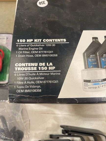 (1) Quicksilver Oil Change Kit