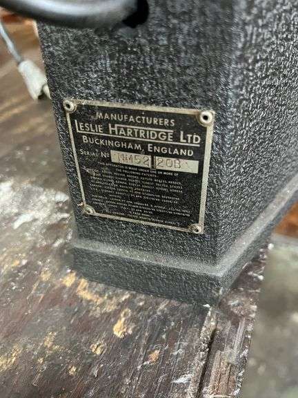 Leslie Hartridge Injector Testing Equipment