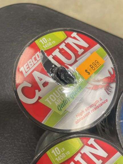 (3) 10 Lb Fishing Line Spools