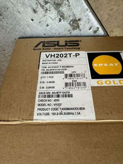 Asus LCD Monitor VH202
