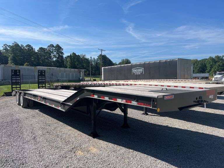 2024 Pitts 45 Ft. LB-35 Custom Deluxe Lowboy Trailer