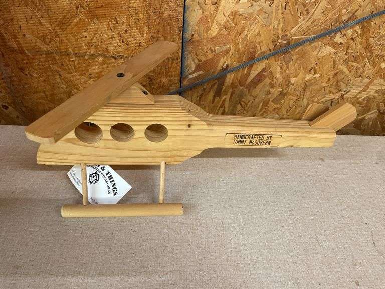 Wood Airplane & Helicopter Toys