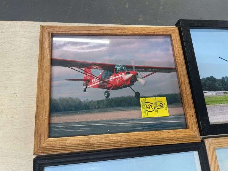 Framed Aviation Collection from Grenada Airport