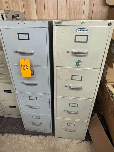 (4) Large File Cabinets