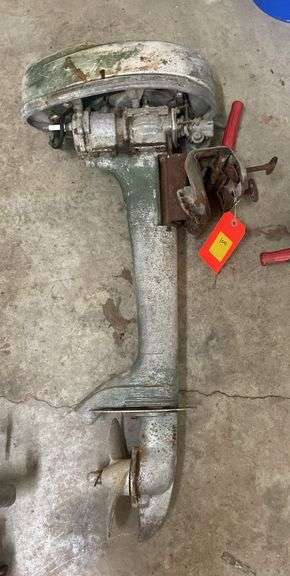Vintage Outboard Boat Motor image
