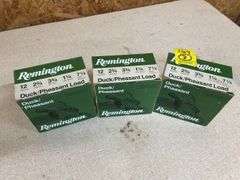 (3) Boxes Remington Duck/Pheasant Loads 12 Gauge