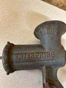 Antique Enterprise #10 Table Mounted Meat Grinder