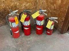 (4) Fire Extinguishers