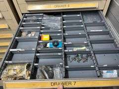 Vidmar by Stanley Parts Cabinets & Contents