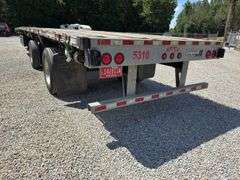 2018 Manac Aluminum 53 FT. Flatbed Trailer