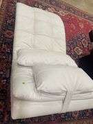 Coaster Fine Furniture White Chaise Lounge