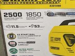 Champion 2500-Watt Inverter Generator