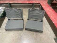 Set of Two Stadium Seat Cushions
