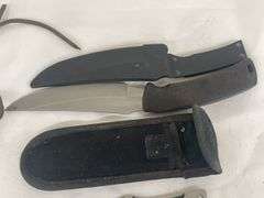 Collection of Knives - Fixed Blade, Throwing Knives, and More