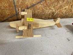 Wood Airplane & Helicopter Toys