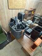 (2) Desk & All Contents