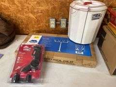 Fishing Rod Holder and Minnow Bucket