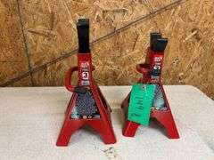(2) Big Red 3 Ton Jack Stands