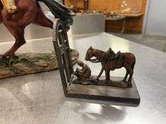 Cowboy Figure and Book End