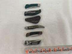 (6) Single-Blade Pocket Knives