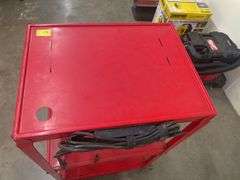Red Wilson Rolling Utility Cart