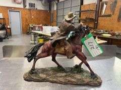 Cowboy Figure and Book End