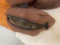Saddle Bag and Roping Calf Head