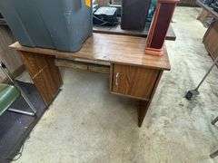 (2) Desk & All Contents