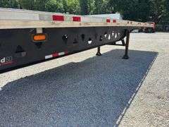 2018 Manac Aluminum 53 FT. Flatbed Trailer